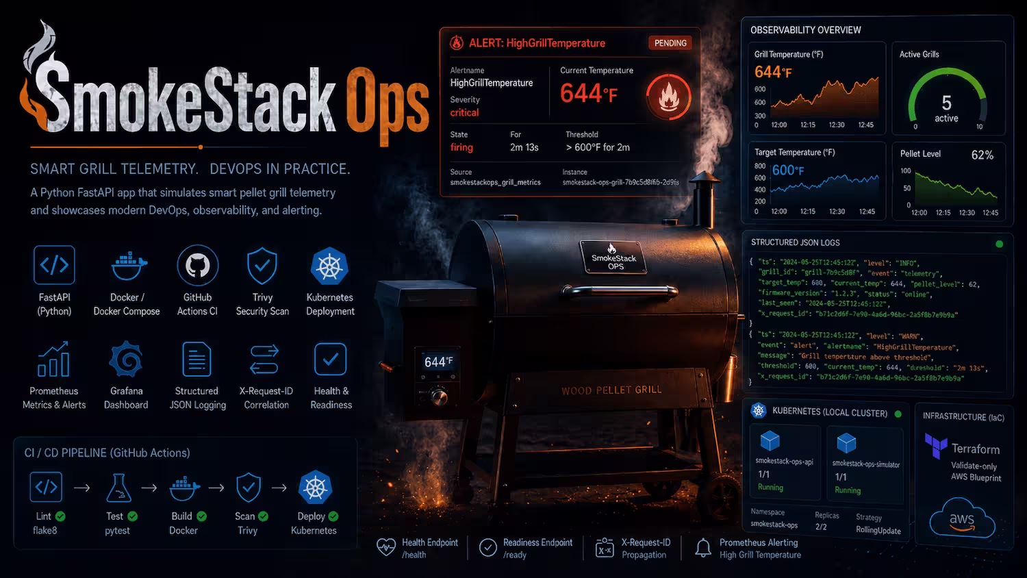Smokestack Ops blog preview image representing industrial monitoring and observability dashboards